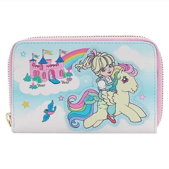 Loungefly My Little Pony Castle Zip Around Wallet New With Tags - Picture 1 of 4